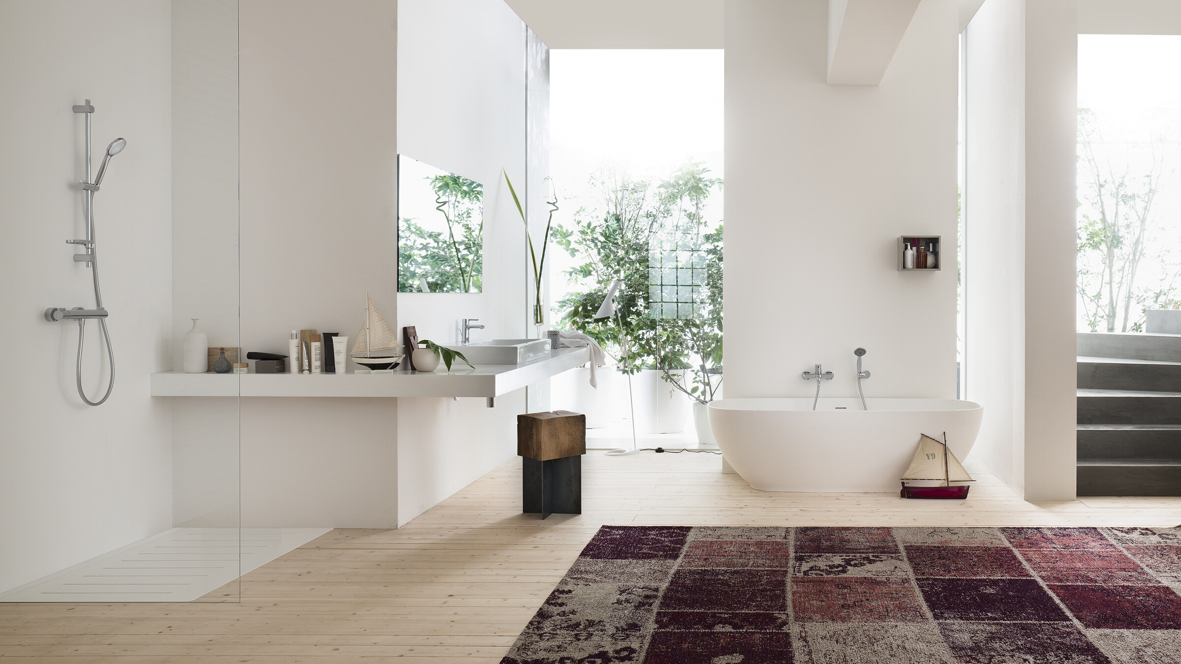 Vista de baño línea ABC